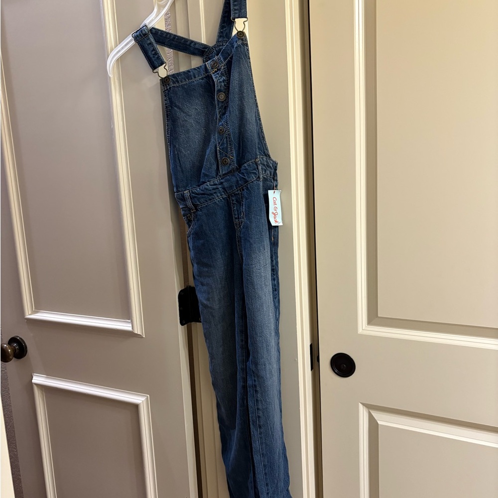 Girls Classic Blue Overalls